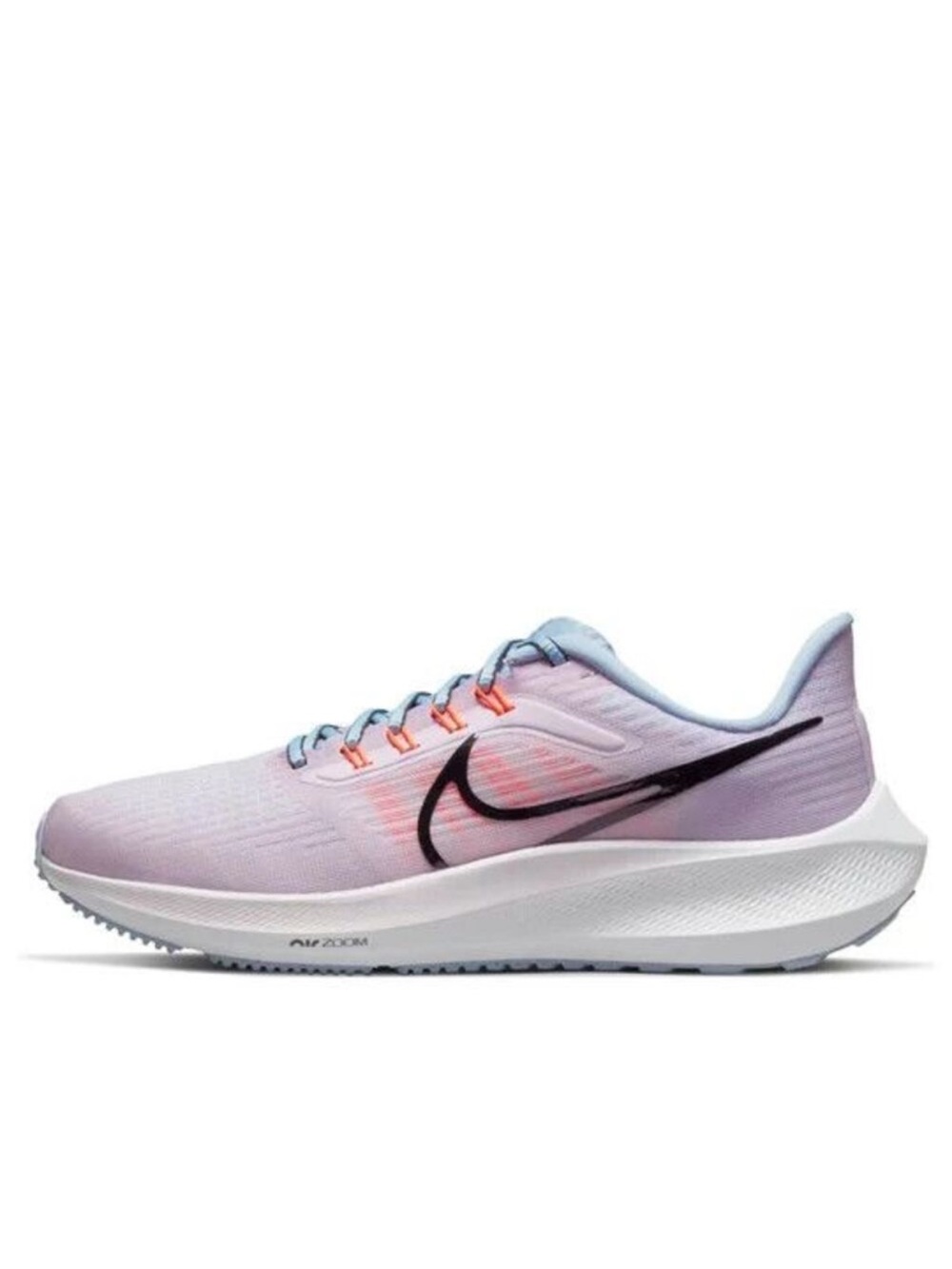 Nike Women's Air Zoom Pegasus Pink/Light Purple Running Shoes - Lightweight